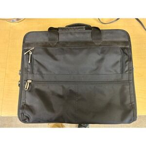 Vintage Gateway Laptop Bag Briefcase Messenger Shoulder Strap Black GTWNTLI-001